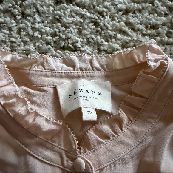Sezane silk blouse - Picture 5 of 5